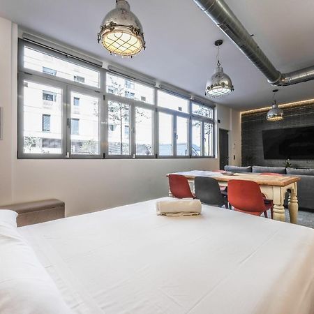 Loft Reformado Industrial Appartement Madrid Buitenkant foto