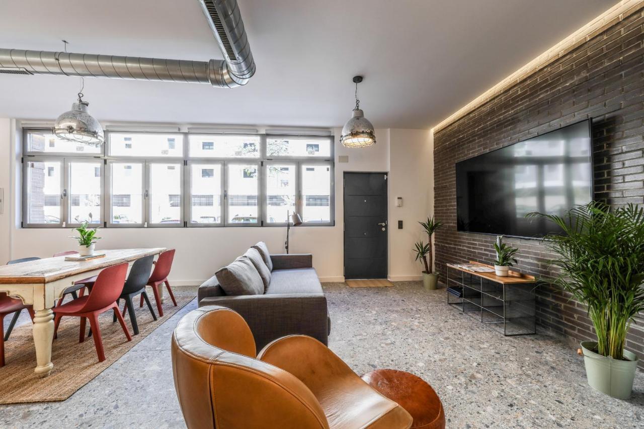 Loft Reformado Industrial Appartement Madrid Buitenkant foto