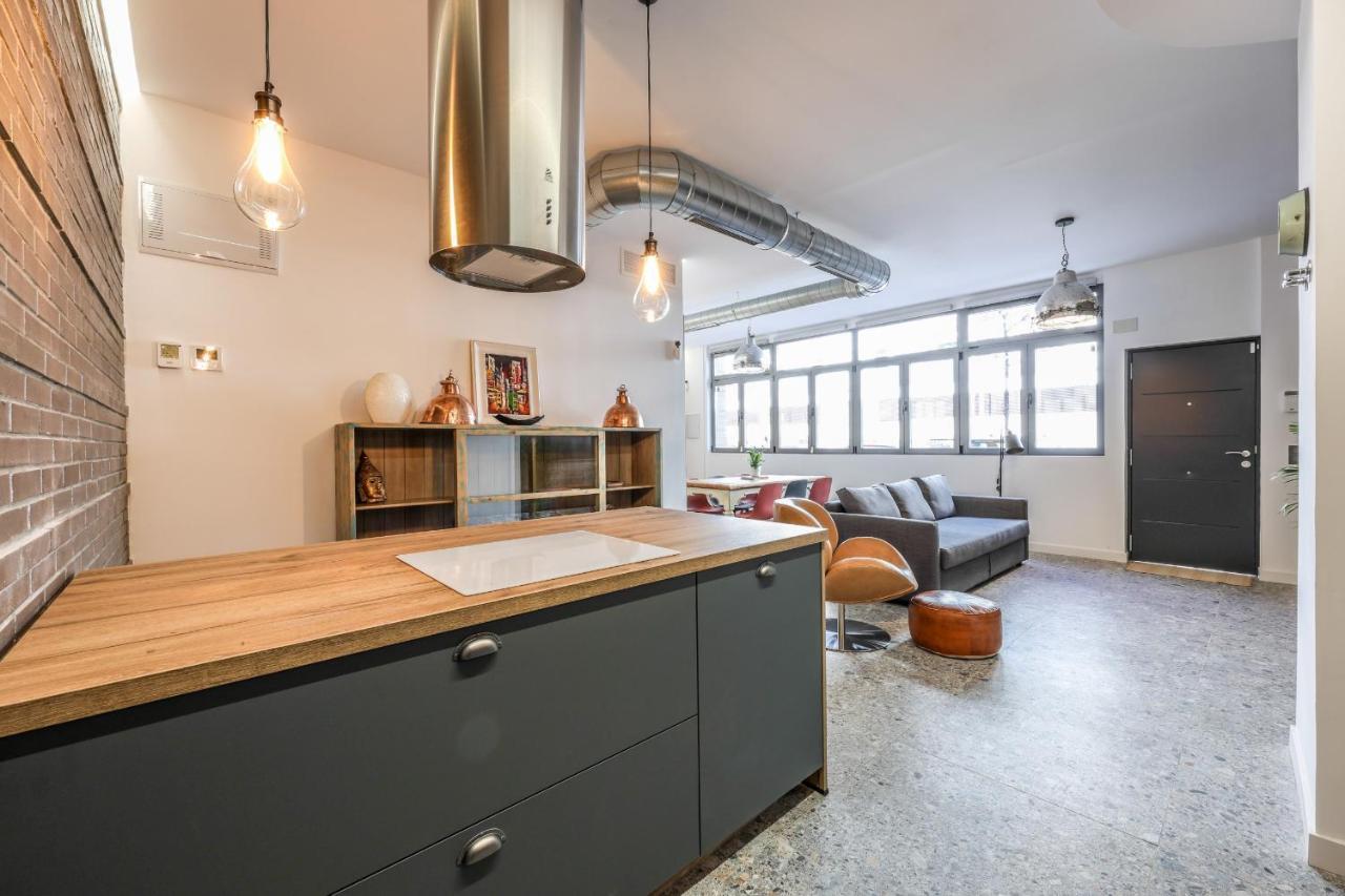 Loft Reformado Industrial Appartement Madrid Buitenkant foto
