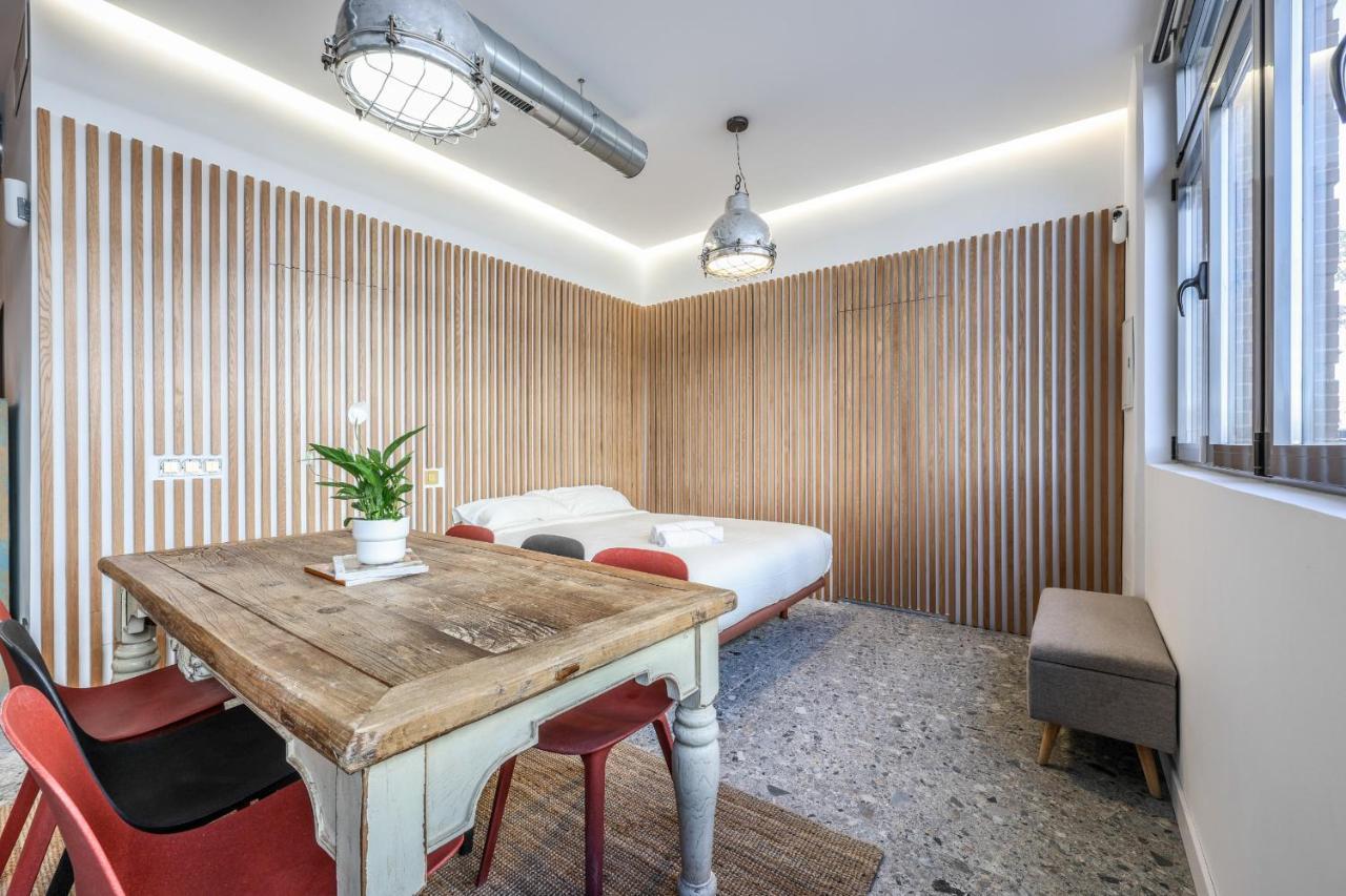 Loft Reformado Industrial Appartement Madrid Buitenkant foto